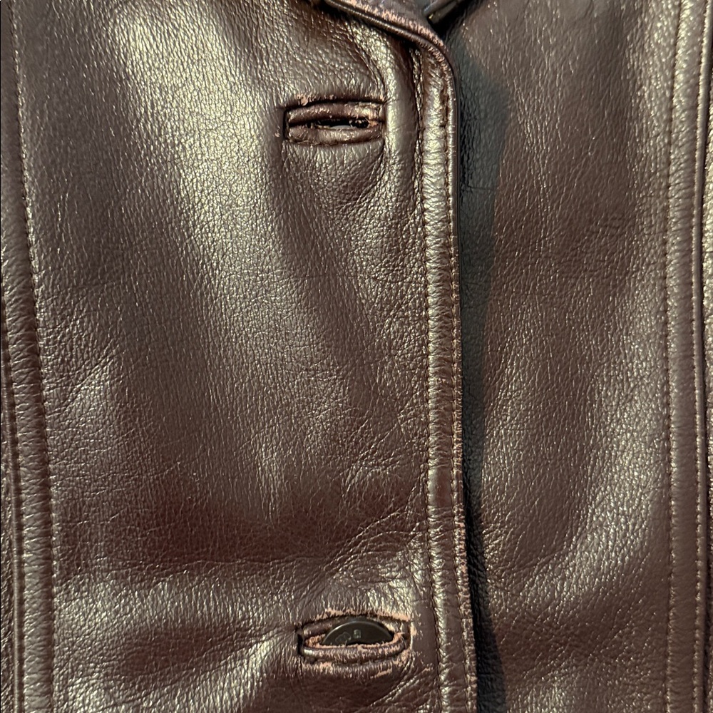 Wilsons Leather MAXIMA Women's Dark Brown Leather Jacket, XL - Picture 12 of 12